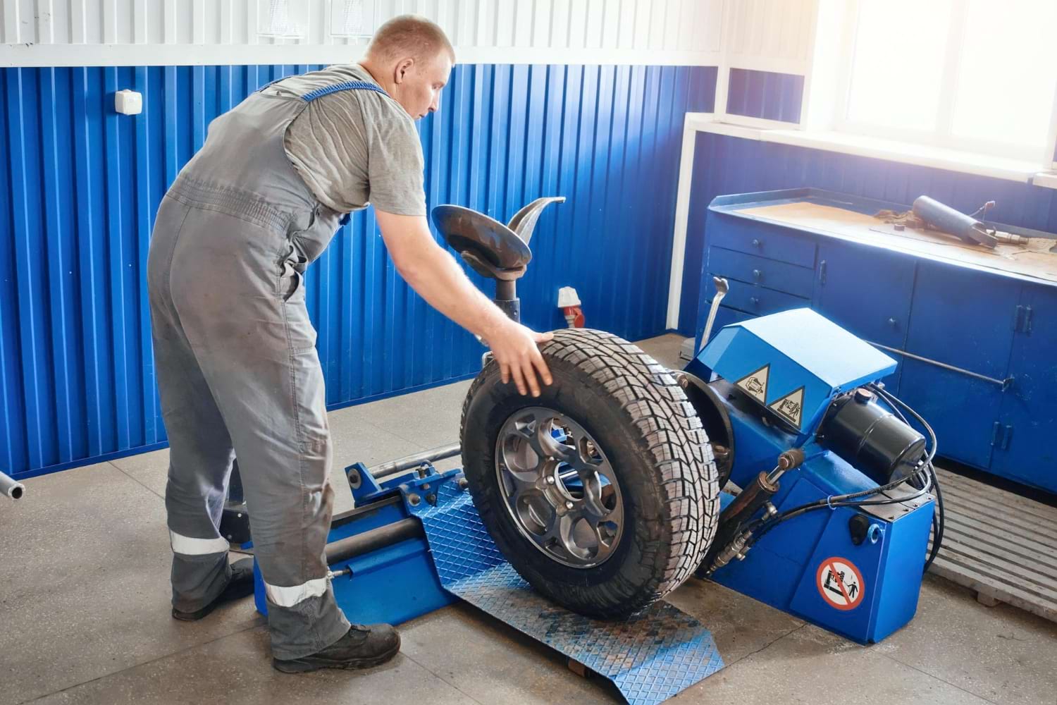 Naprawa wyważarek do kół